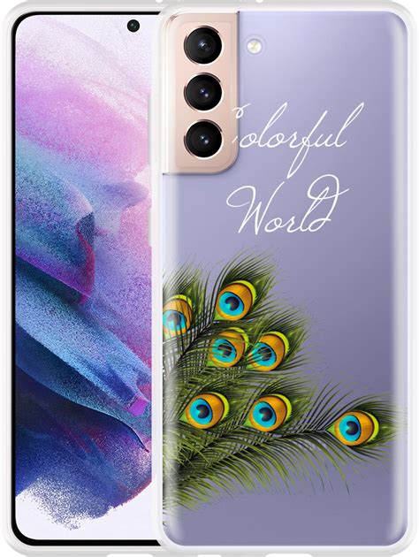 Samsung Galaxy S Hoesje Peacock World Designed By Cazy Bol