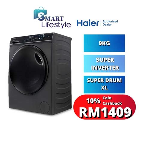 Haier Super Inverter Front Load Series Washing Machine 9KG HW90