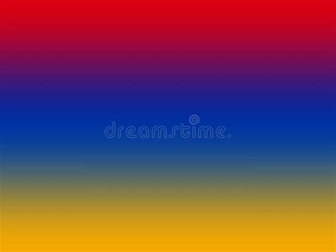 3 Colors Gradient Illustration. Red, Blue, Yellow Gradient Background ...