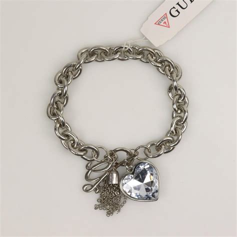 Guess Heart Fashion Bracelet Property Room