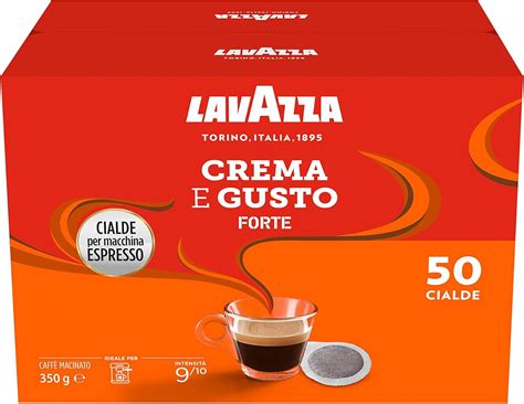 Lavazza Cialde Crema e Gusto Forte Caffè in Cialde 4 Pack da 50