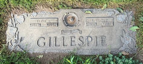 Elda E Elliott Gillespie 1913 1993 Monumento Find A Grave