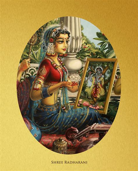 Shree Radharani Painting by Vrindavan Das | Pixels