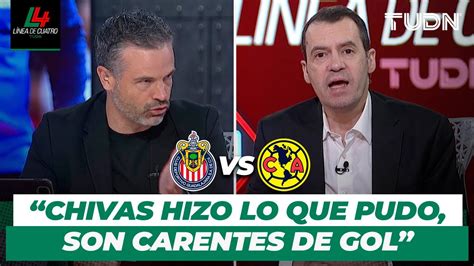 Sabor a TRIUNFO para América el empate ante Chivas TODO se define