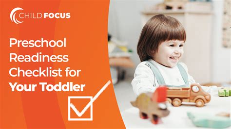 Preschool Readiness Checklist For Your Toddler Child Focus