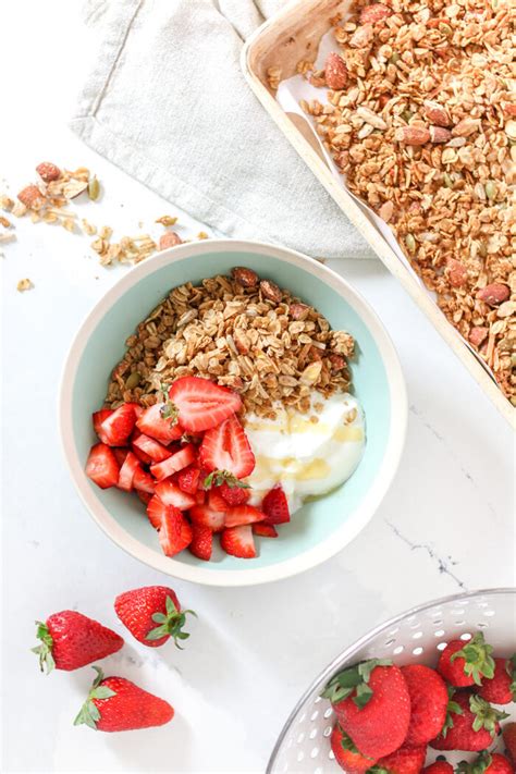 Yogurt Parfait And Granola Bowl Recipe Healthnut Nutrition