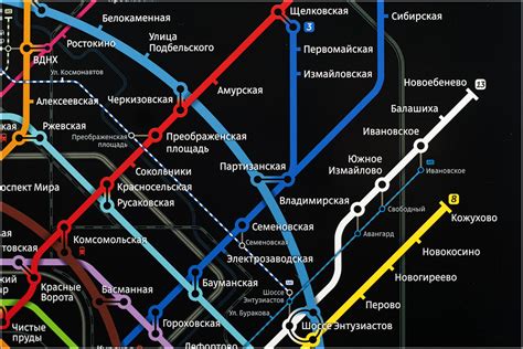 Схема линий московского метро через много лет Vvarg — Livejournal