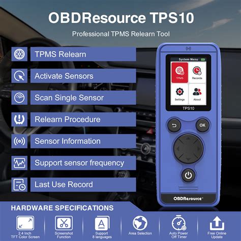 T508 TPS10 Auto RDKS TPMS Programmiergerät Werkzeug Anlernsystem Tool