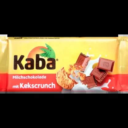 Kaba Milk Chocolate With Cookie Crunch 100g German Foods