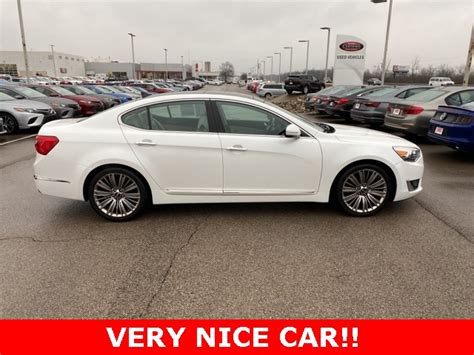 13497 2014 Kia Cadenza Limited White 4d Sedan In Beavercreek