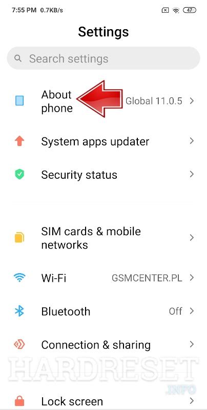 How To Get To And Enable Developer Options On XIAOMI Redmi 7A