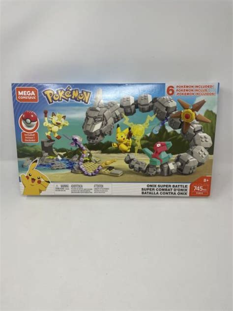 Mega Construx Pokémon Onix Master Battle Building Set Fvr55 For Sale