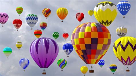 Hot Air Balloon Model D CGTrader