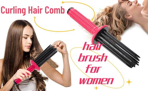 Curling Roll Comb Curly Hair Brush Air Volume Comb Hair Fluffy Curling