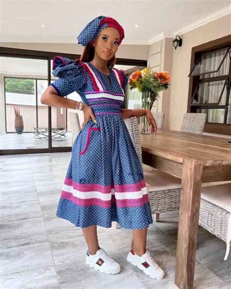 Amazing Sepedi Traditional Wedding Dresses 2023 Shweshwe Home