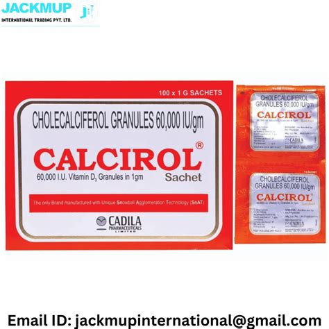 Cholecalciferol Granules Sachet At Rs Pack Pharmaceutical