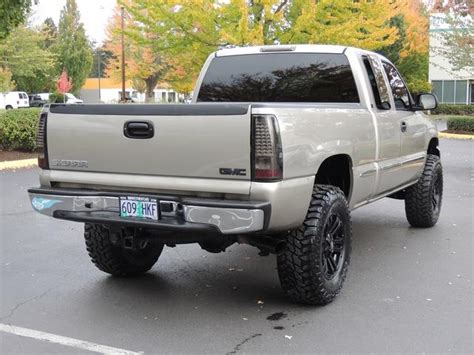 2002 Gmc Sierra 1500 Sle Extended Cab 4 Door Lifted Lifted