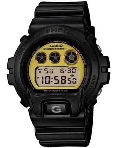 Rel Gio Casio G Shock Masculino Dw Pl Dr Cor Da Correia Preto Cor