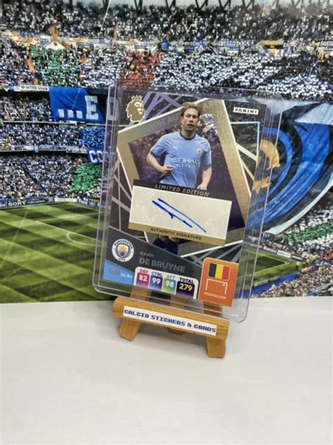 PANINI ADRENALYN XL 2024 25 Kevin De Bruyne Limited Edition Signature