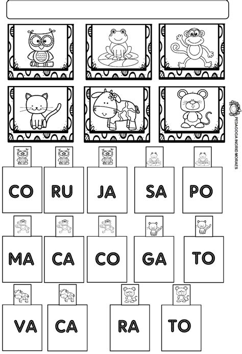 Jogo Das S Labas Para Imprimir Alfabetiza O I Passei Direto Sinta
