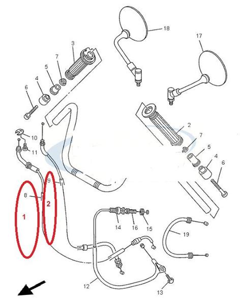 Yamaha Sajla Gasa Xv Orginal Dio Uj