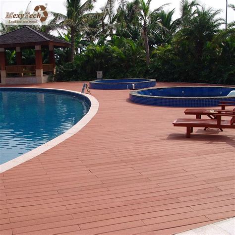 Durable Outdoor Waterproof Wpc Swimming Pool Composite Decking China