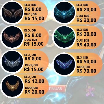 Elojob Duoboost Melhor Pre O League Of Legends Servi Os E