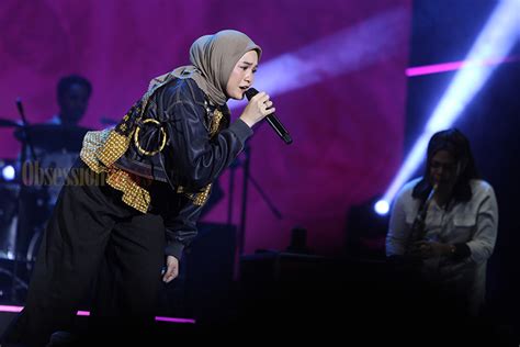 Foto Salma Salsabil Beraksi Di Ramadhan Jazz Festival Obsession