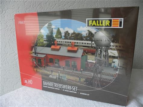 Faller H0 190417 Bahnbetriebswerk Set Spoorweg Set