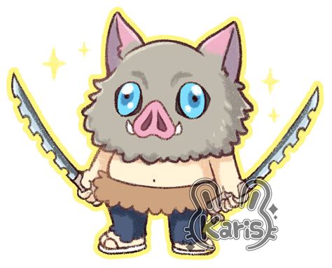 Inosuke Chibi By Karis Coba On Deviantart