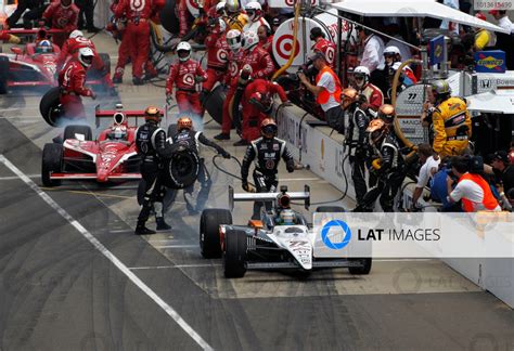 29 May 2011 Indianapolis Indiana USA Alex Tagliani And Scott Dixon