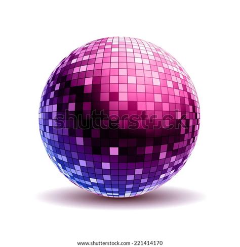 Disco Ball Disco Background Stock Vector (Royalty Free) 221414170