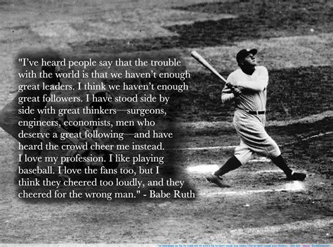 Famous Baseball Quotes Babe Ruth. QuotesGram