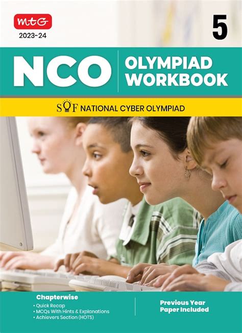 Class 5 National Cyber Olympiad Work Book Science Olympiad Foundation