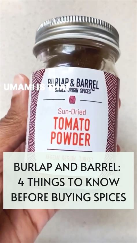 Burlap And Barrel 4 Things To Know Before Buying Spices Its Me Lady G