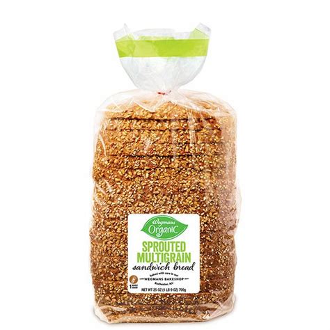 Wegmans Organic Sprouted Multigrain Sandwich Bread | Wegmans