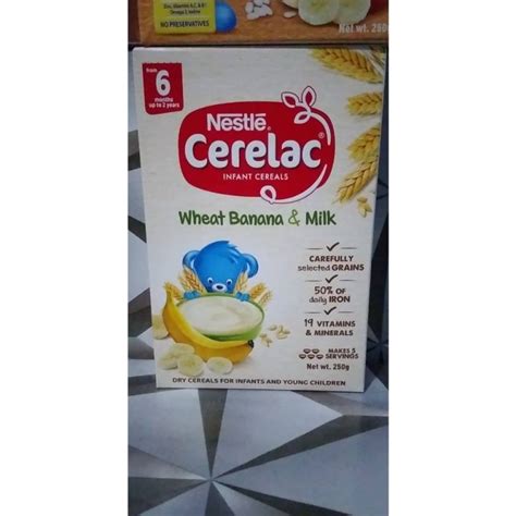 Cerelac Wheat Banana And Milk 250g Lazada Ph