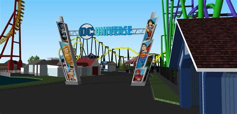 Six Flags Great America Announces Dc Universe Area And Rethemed Rides For 2022 Coaster101