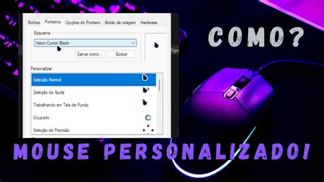 Como Deixar O Cursor Do Mouse Do Seu Pc Muito Mais Bonito Youtube