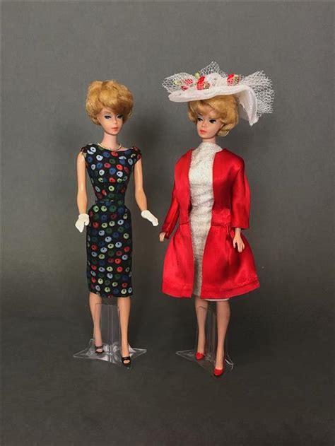 Lot Vintage Blonde Bubble Cut Barbies In Tagged Fashions One In