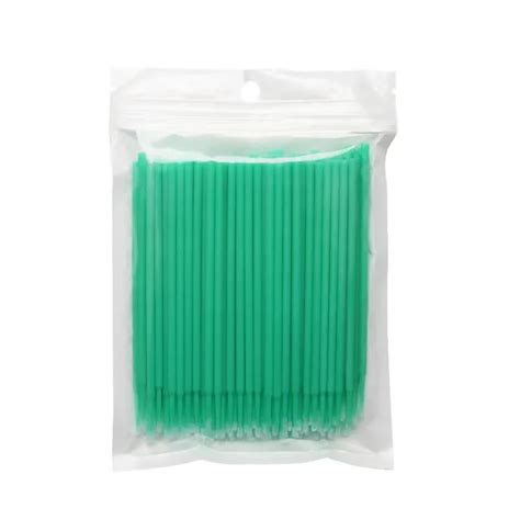 COTON TIGE CURE OREILLE 100PCS PK Micro Brosse Jetable Pour