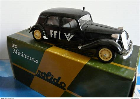 Solido Citroen Traction Six Ffi Echelle