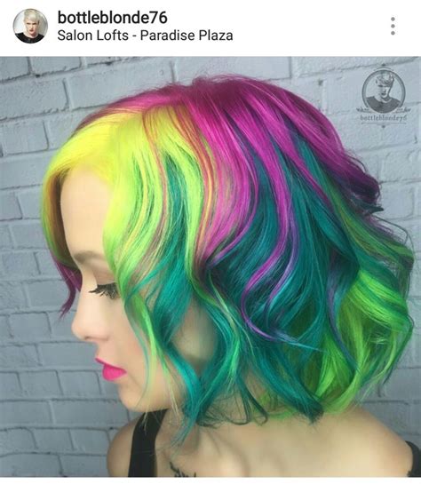 Pin By Dominique Arleane On Hair Unique Color Extreme Hair Colors