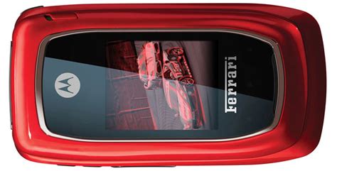 Motorola Y Nextel Lanzan Un Tel Fono Inspirado En Ferrari