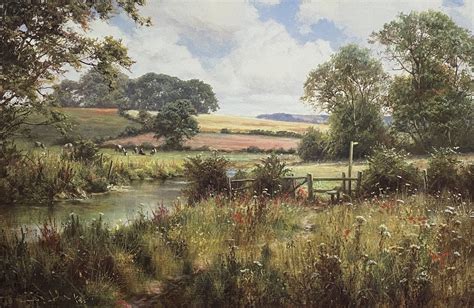 David Dipnall July Afternoon English Landscape No Naked Walls