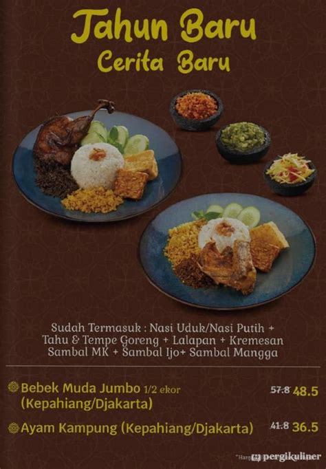 Selalu Diperbarui Menu Bebek Bkb Rawamangun