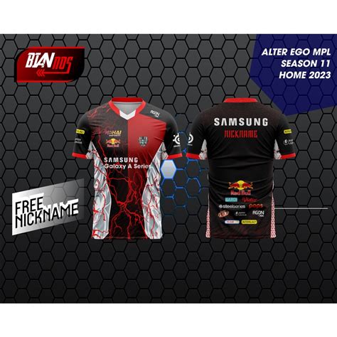 Jual JERSEY GAME ALTER EGO HOME MPL SEASON 11 2022 2023 FULL PRINTING