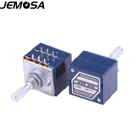 Buy Pc Japan Alps Rk Volume Log Stereo Potentiometer Gang Dual K