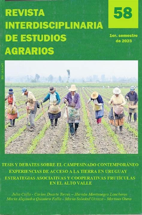 Revista Nro 58 Ciea Centro Interdisciplinario De Estudios Agrarios