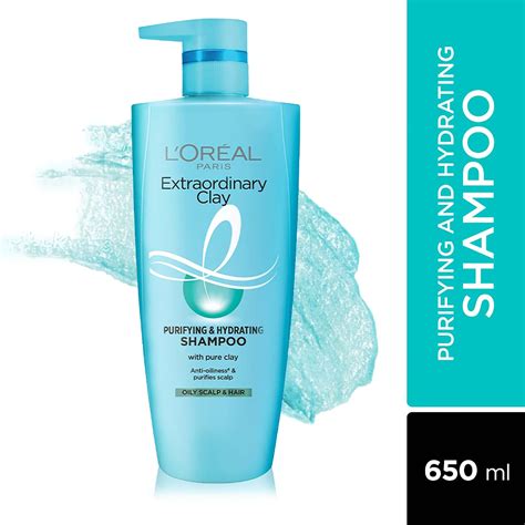 Buy Loreal Paris Extraordinary Clay Shampoo 704 Ml Online At Best Price In India On Tira